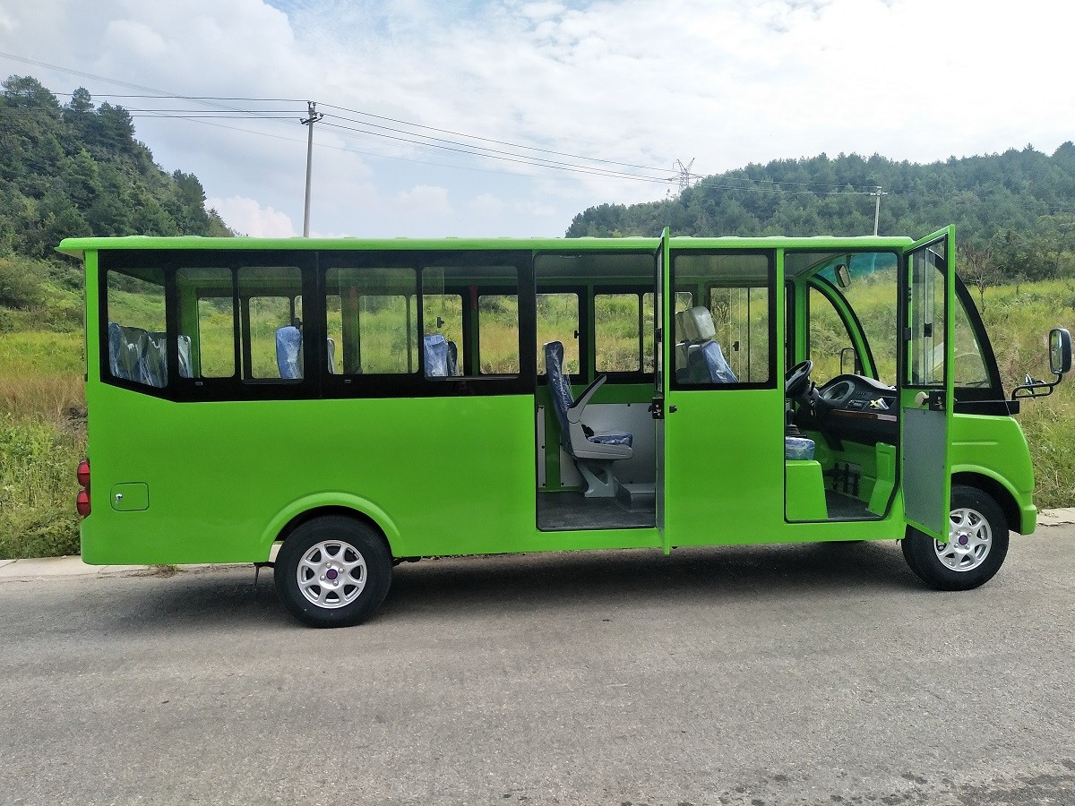 全封闭燃油观光车