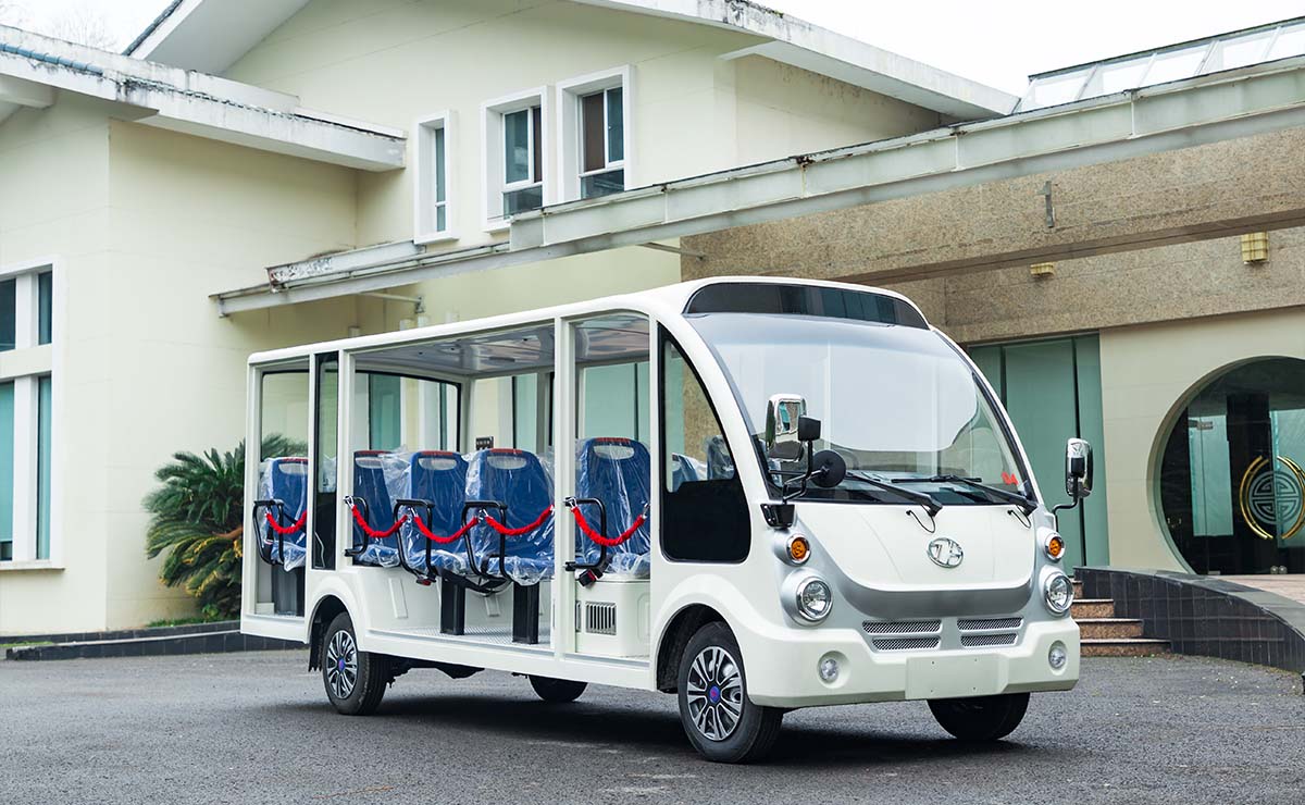 14座电动观光车