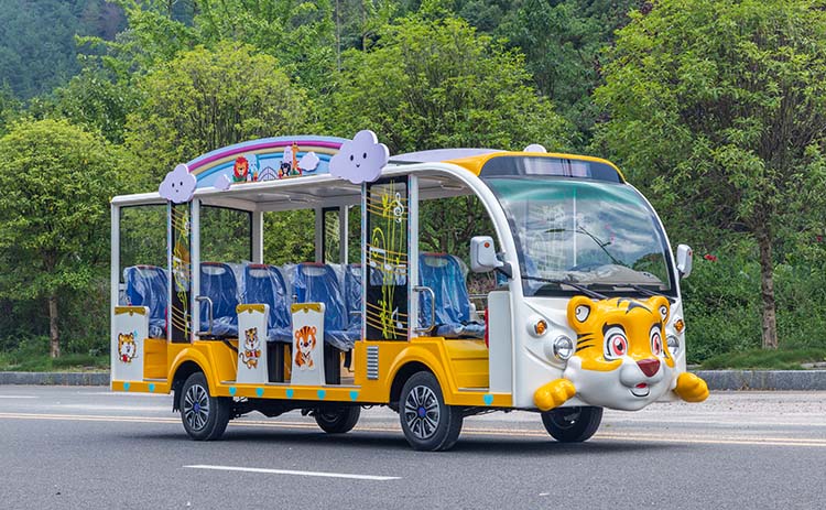 14座卡通小火车-小老虎款