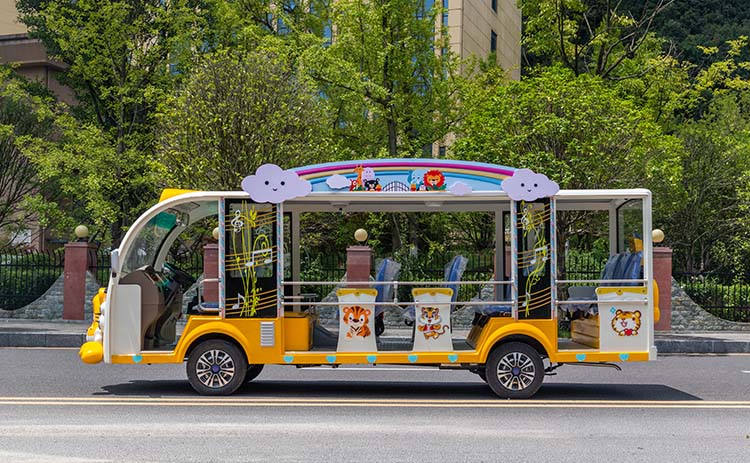 14座卡通小火车-小老虎款