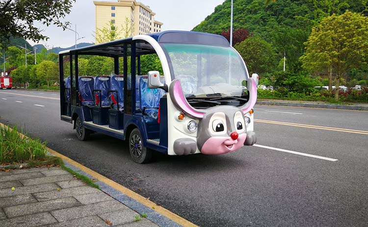 14座卡通小火车-小老虎款