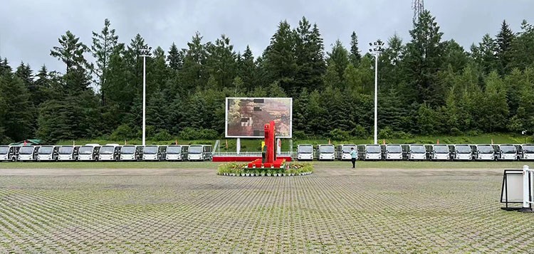 黑龙江·伊春林海奇石景区观光车案例 黑龙江·伊春林海奇石景区观光车案例