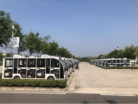 陕西·昆明池42辆14座电动观光车 陕西·昆明池42辆14座电动观光车