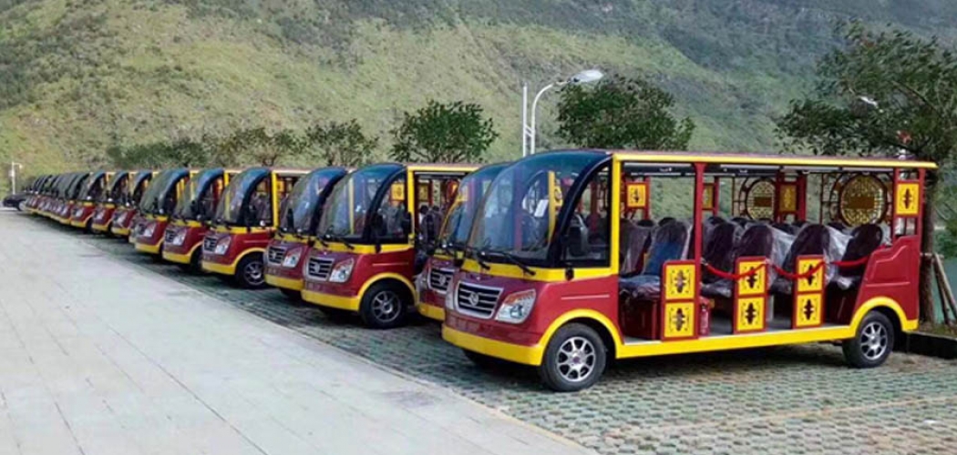 六枝·牂牁江燃油观光车案例