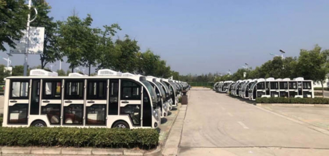 陕西·昆明池42辆14座电动观光车