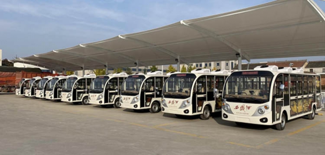 陕西·西凤酒厂15辆23座电动观光车