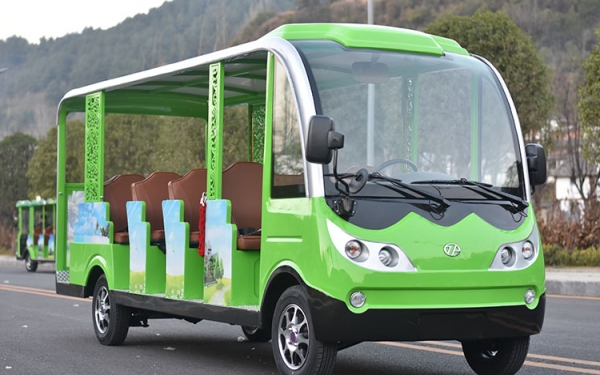 旅游景区14座敞开式电动观光车