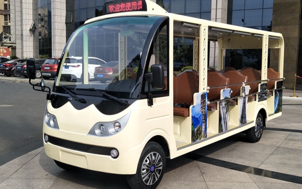 14座旅游景区专用电动观光车-定制款
