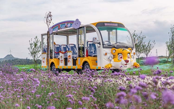 14座卡通小火车-小老虎款