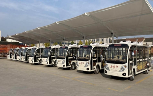 陕西·西凤酒厂15辆23座电动观光车