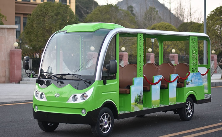 旅游景区14座敞开式电动观光车