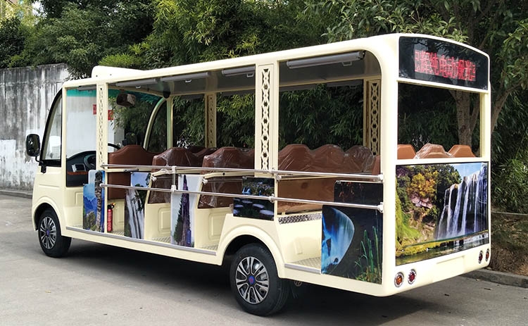 14座旅游景区专用电动观光车-定制款