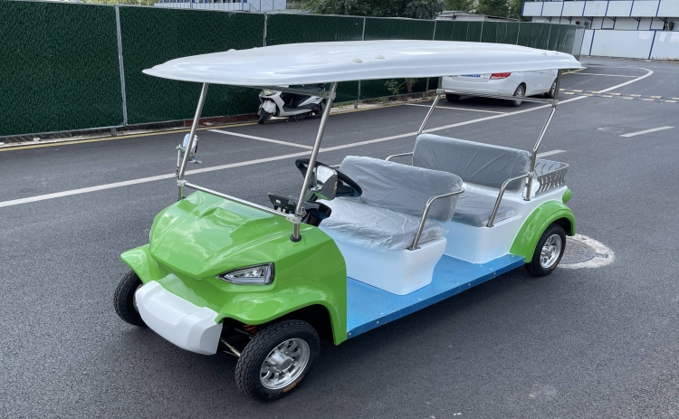 贵州忠辉4座电动游园代步车——青蛙