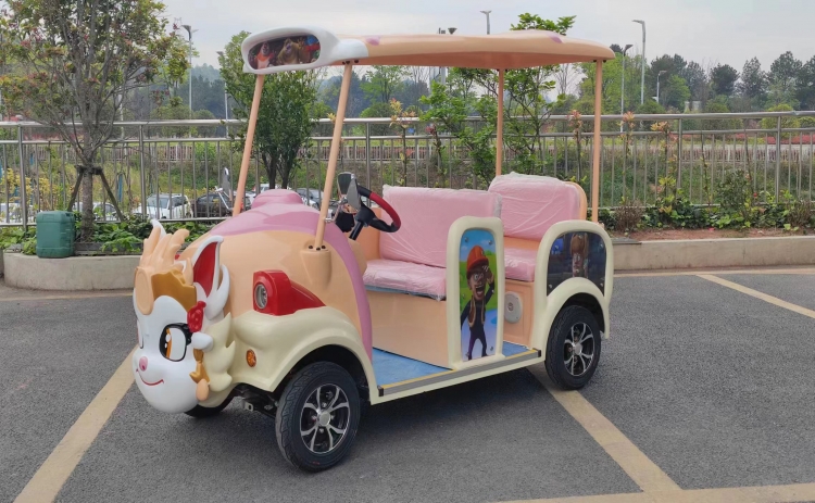 贵州忠辉4人座电动游园代步车