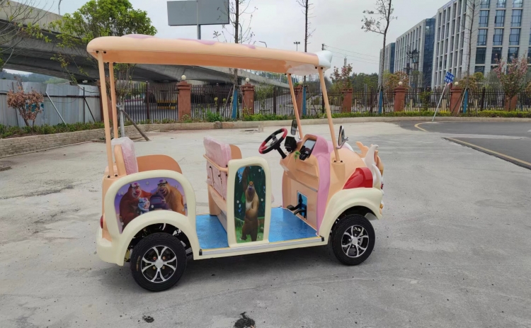 贵州忠辉4人座电动游园代步车