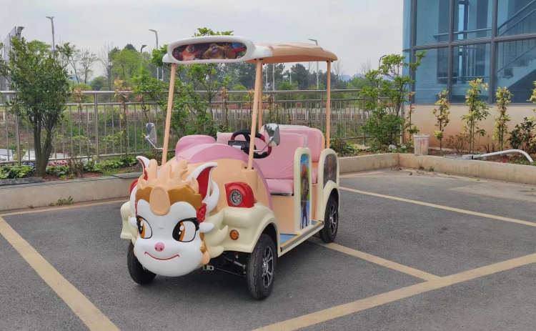 贵州忠辉4人座电动游园代步车