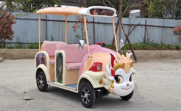 贵州忠辉4人座电动游园代步车